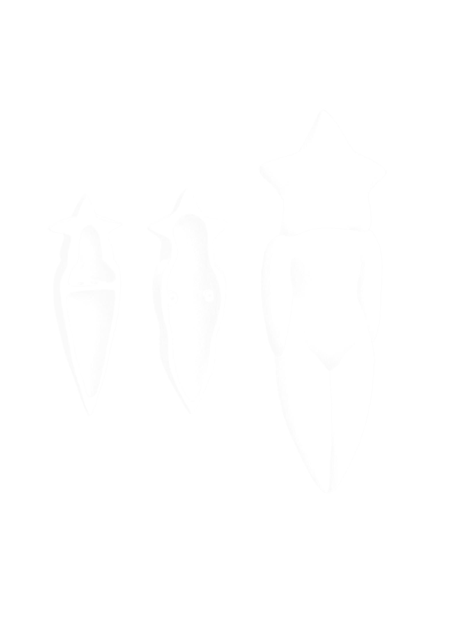 Body design concept sketches