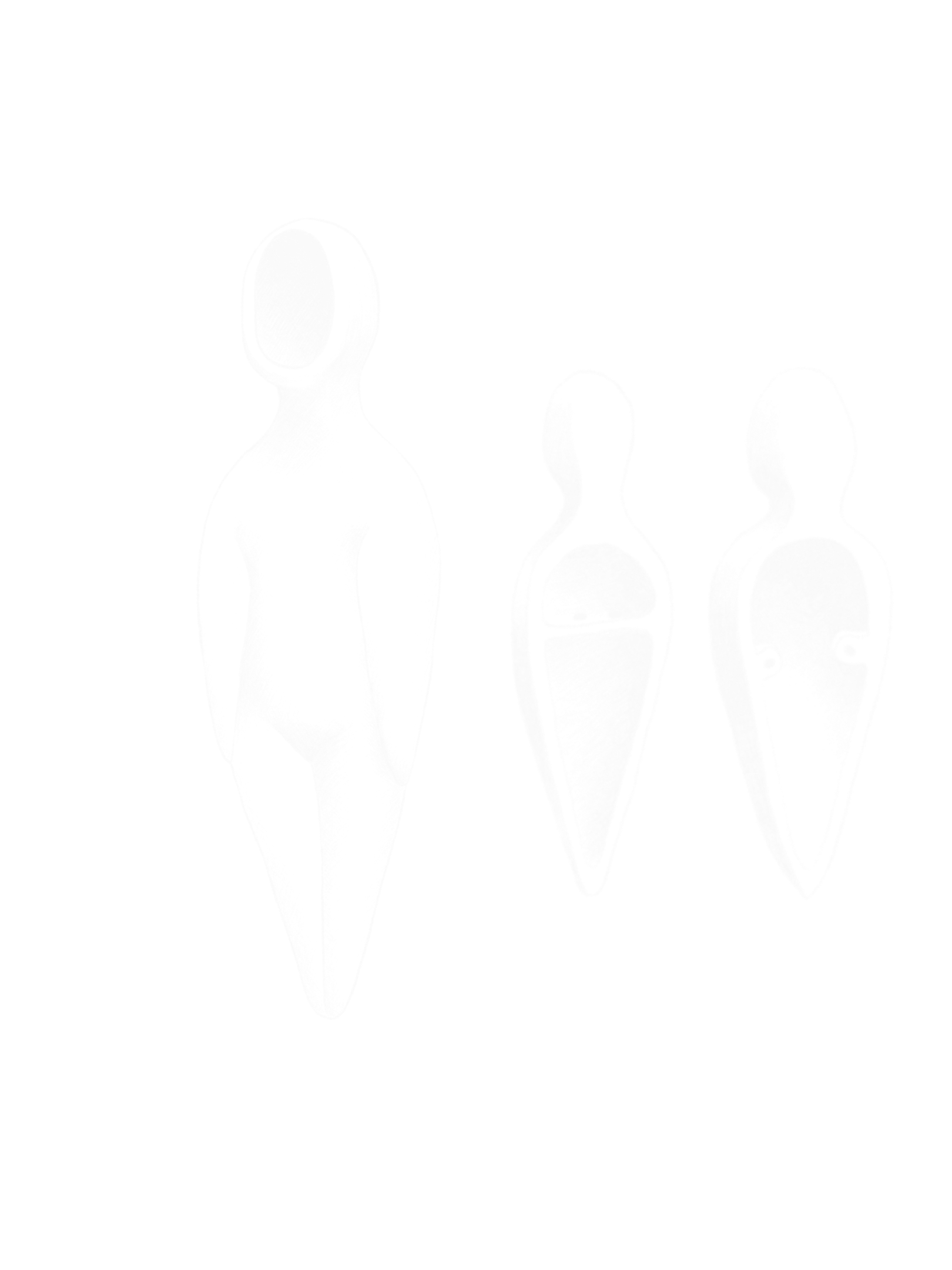 Body design concept sketches